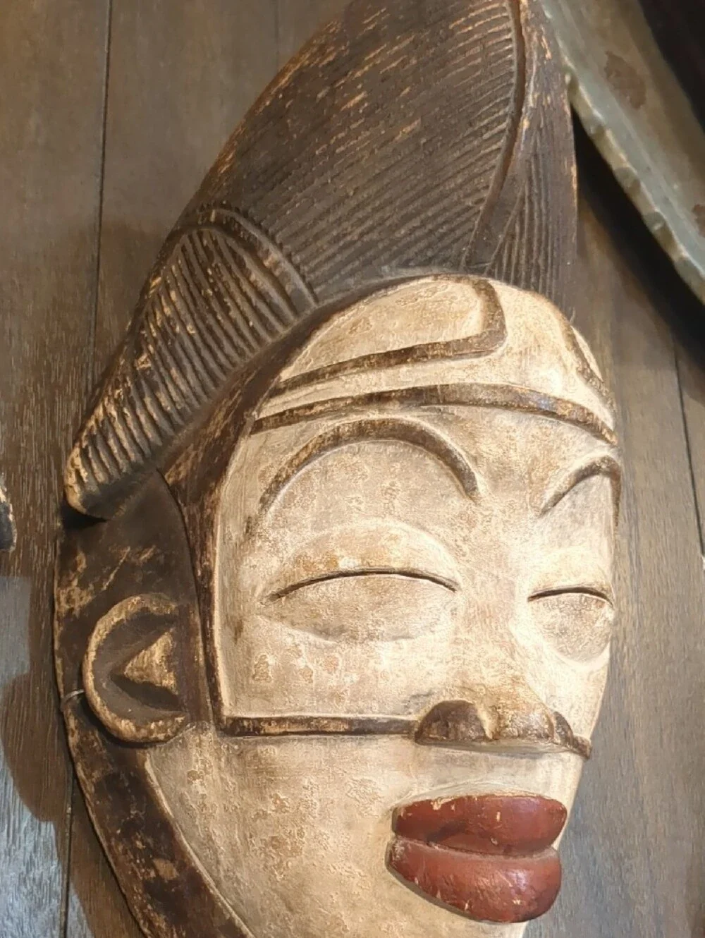 Exquisite Hand Carved African Puna Masks -2 Mask Lot